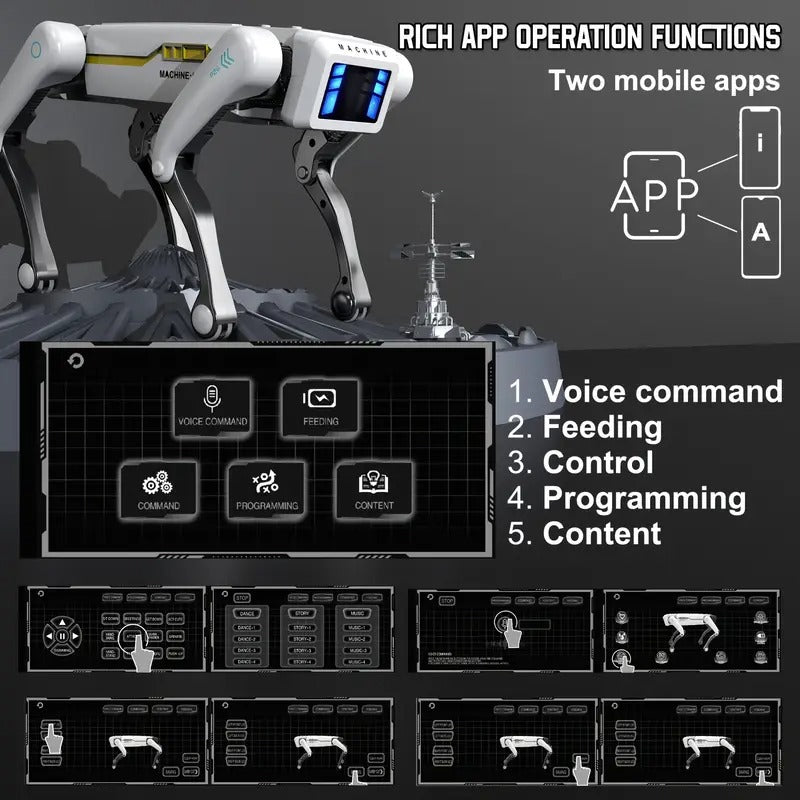 intelligent robot dog 2 4ghz remote control toy dog a - Temu